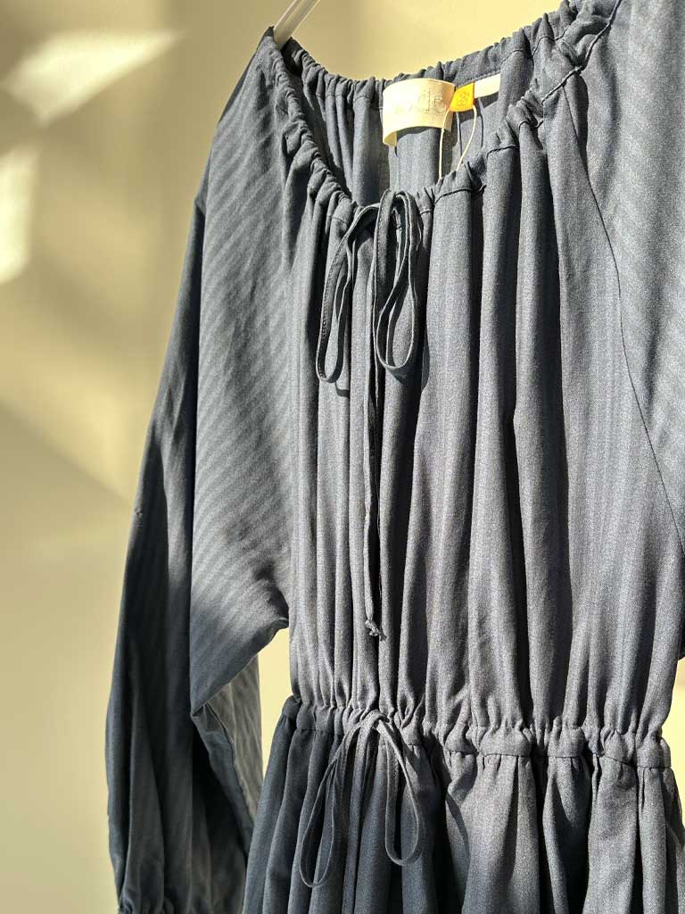 AIKA DRESS BLUE STRIPE