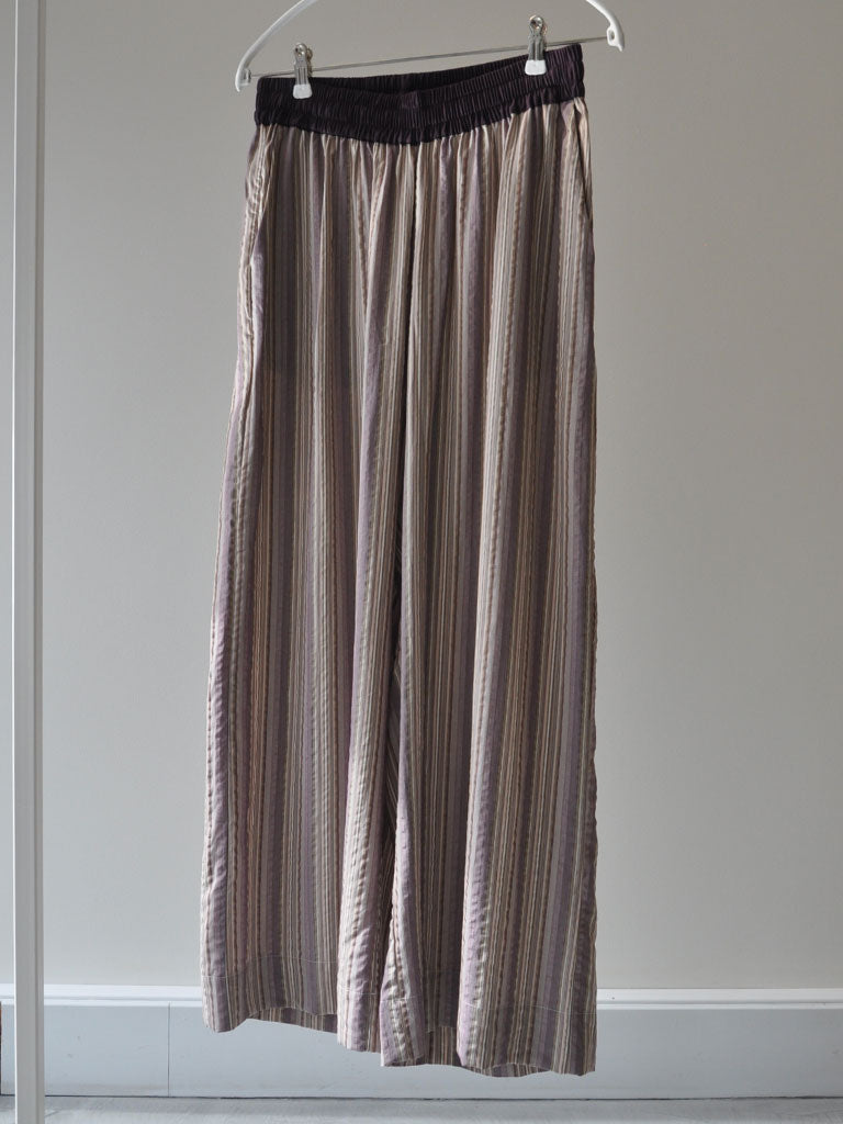 ALEA ROSE STRIPE TENCEL PANTS