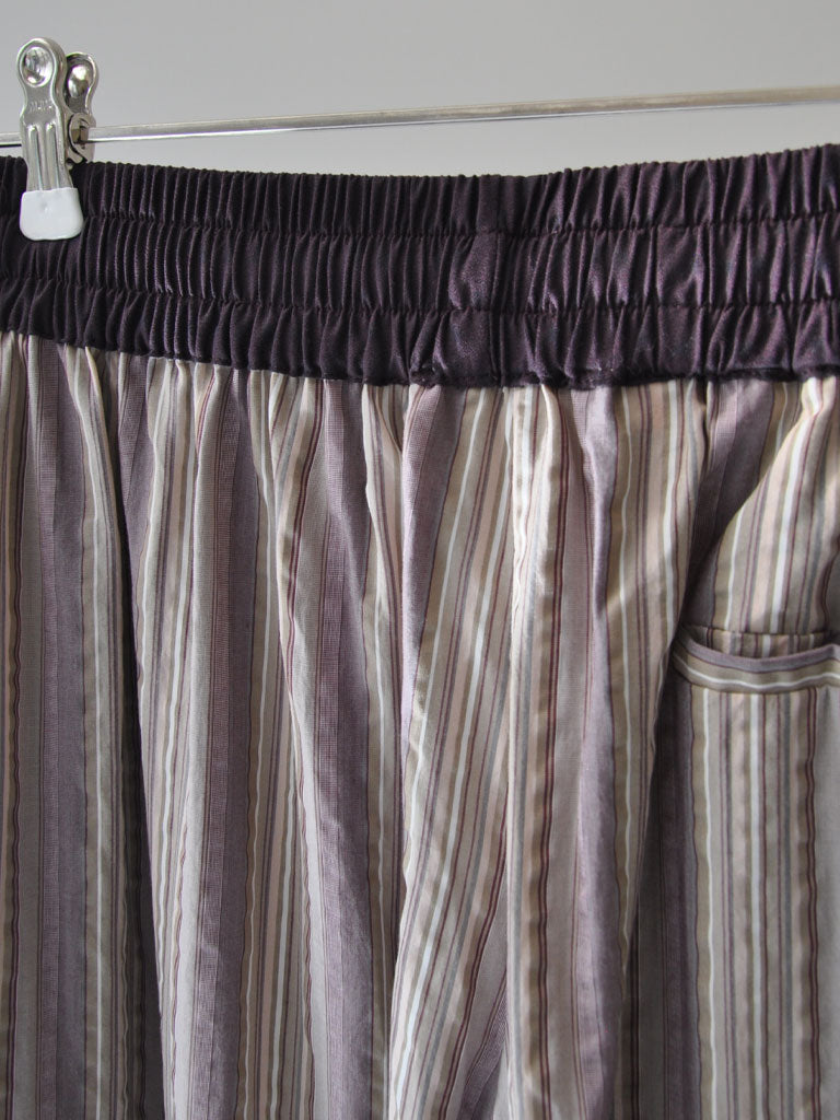 ALEA ROSA STRIBEDE TENCEL BUKSER