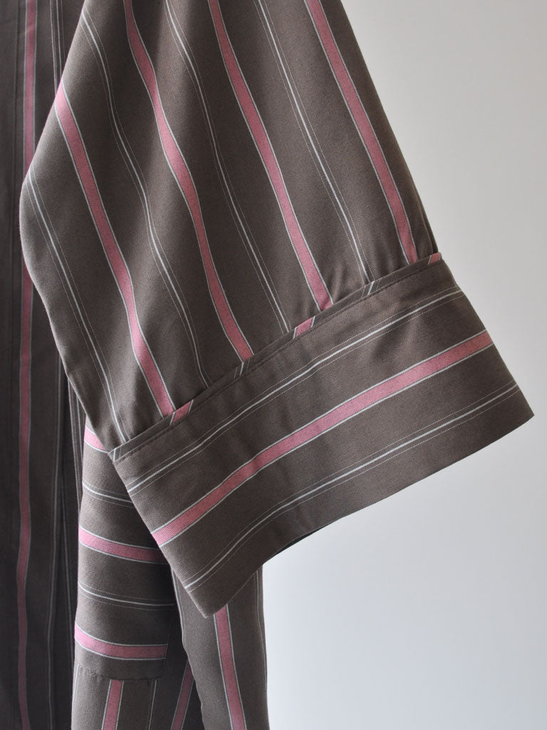 ALEA ROSE STRIPED TENCEL KIMONO