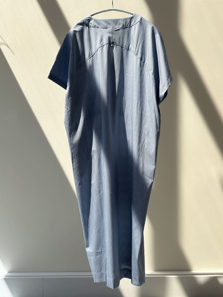 AMBER BLUE STRIPE DRESS