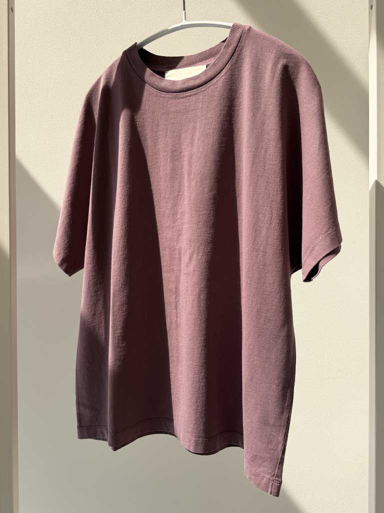 Plum Organic Cotton T-Shirt – AVIO TEE