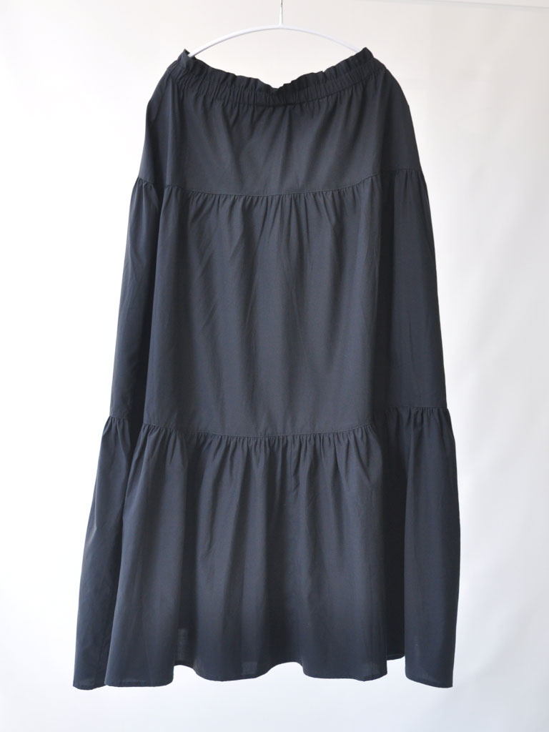 CARMEN SKIRT DRESS BLACK