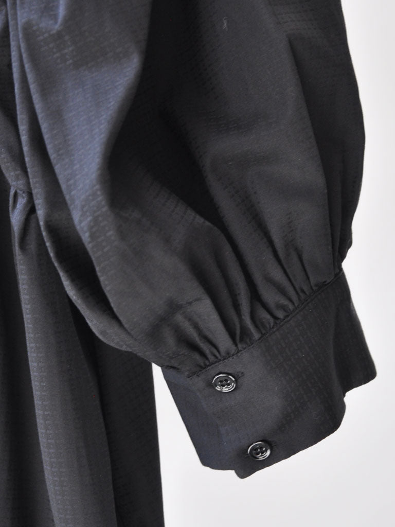 Sleeve Closeup of Olivia Dress in Black