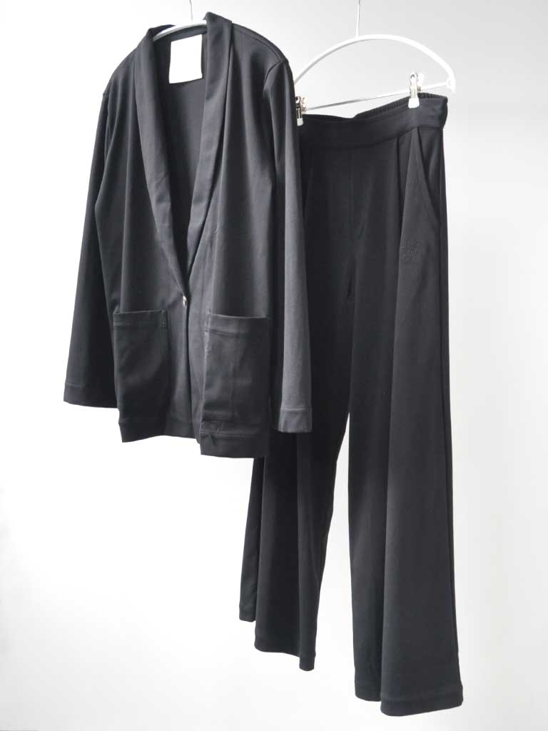 PALAZZO BLAZER BLACK