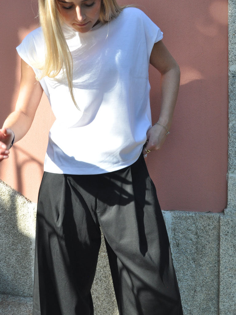 PALAZZO PANTS BLACK