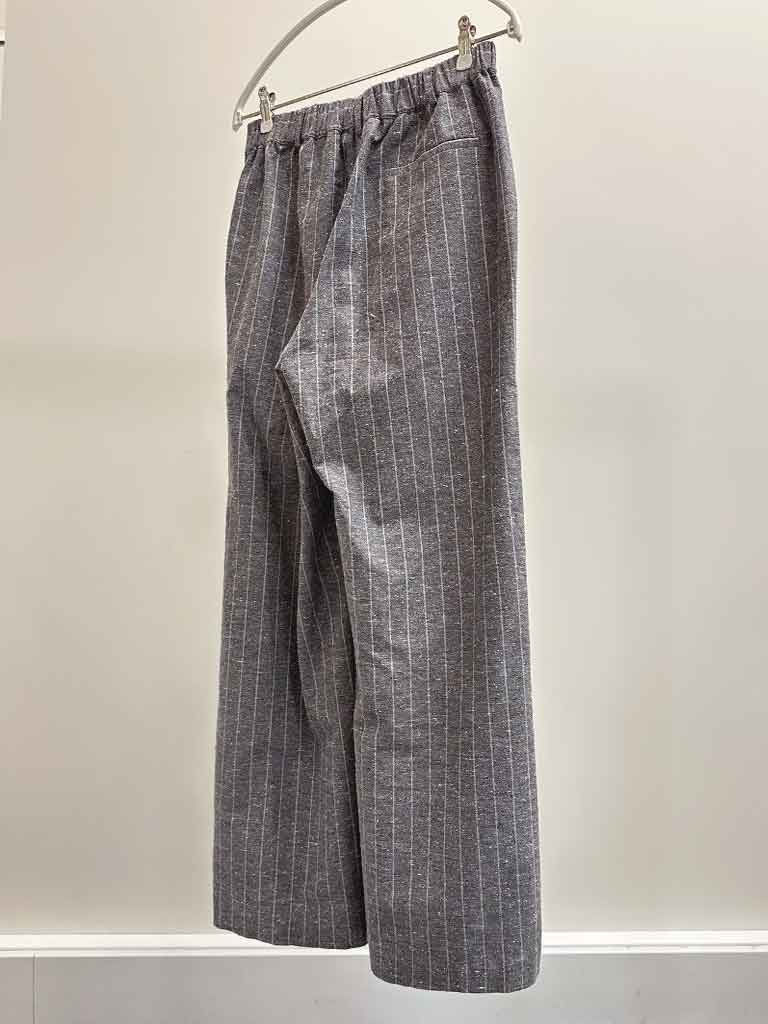 SARA PINSTRIPED PANTS