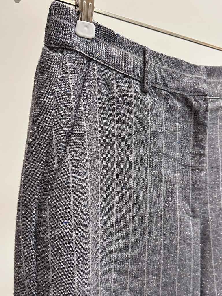 SARA PINSTRIPED PANTS