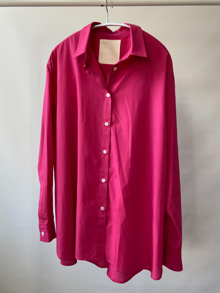 Front of Ana shirt in pink