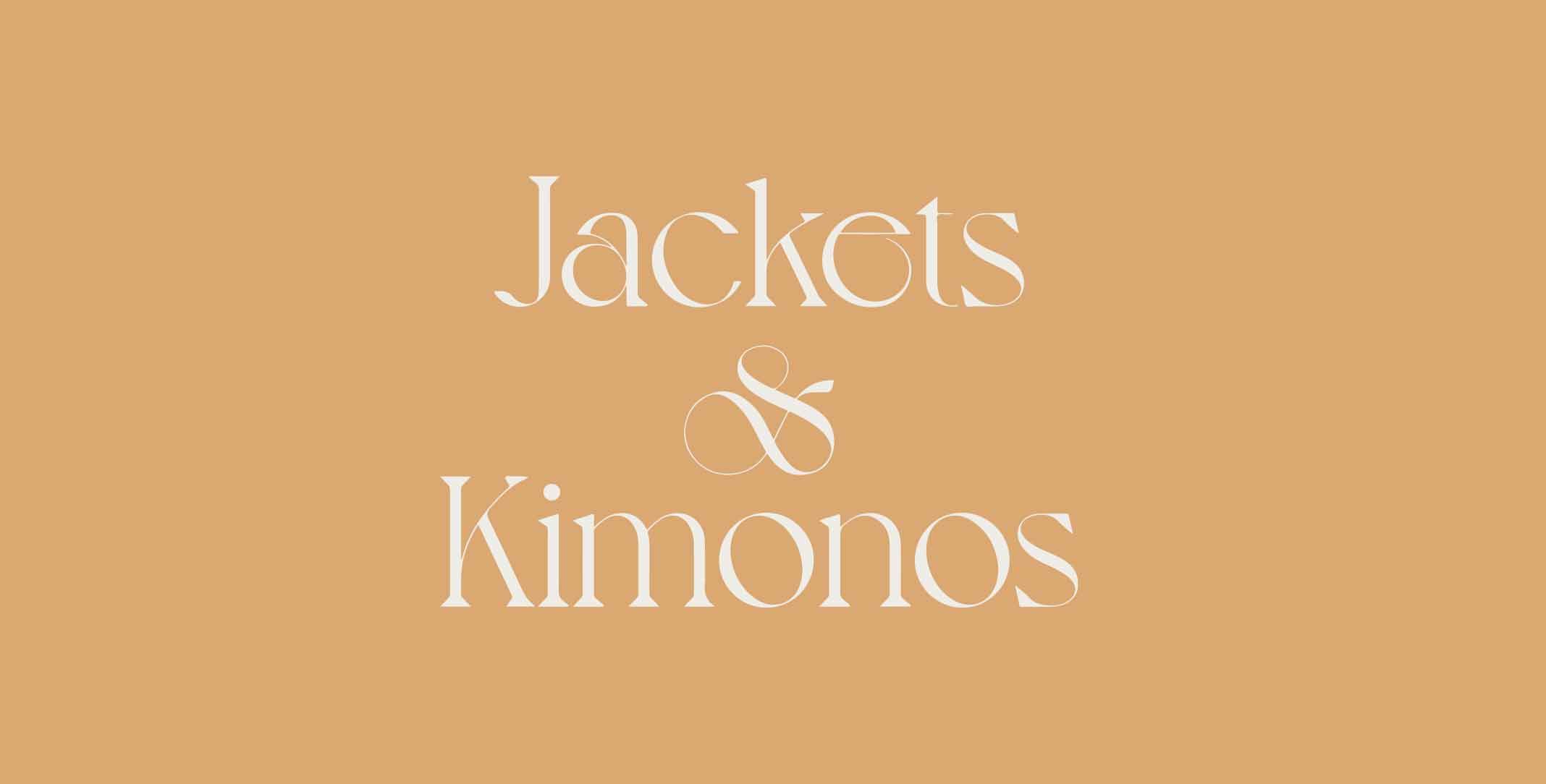 Jacket & Kimono