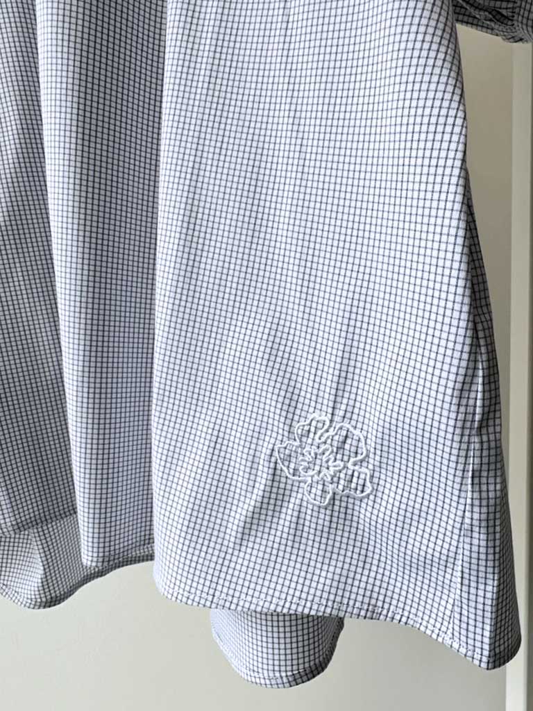 Skjorte i Mini Tern med Puffærmer – AVA SHIRT