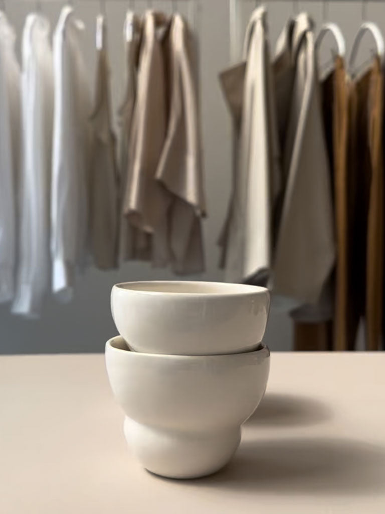 AMOODE CORTADO CUP WHITE