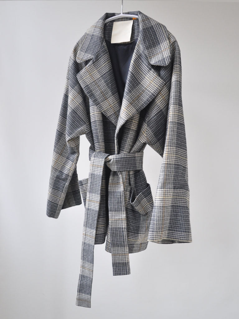 KYOTO CHECK BLAZER JAKKE