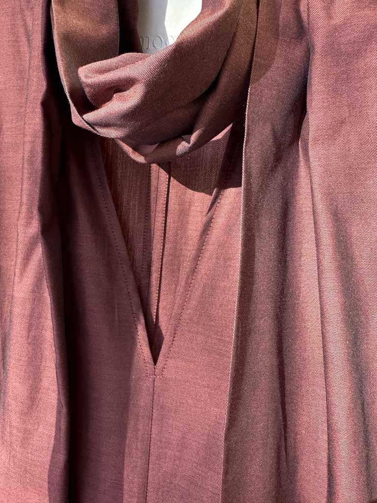 Long Red Party Dress with Oversized Bow – LUVIA DRESS