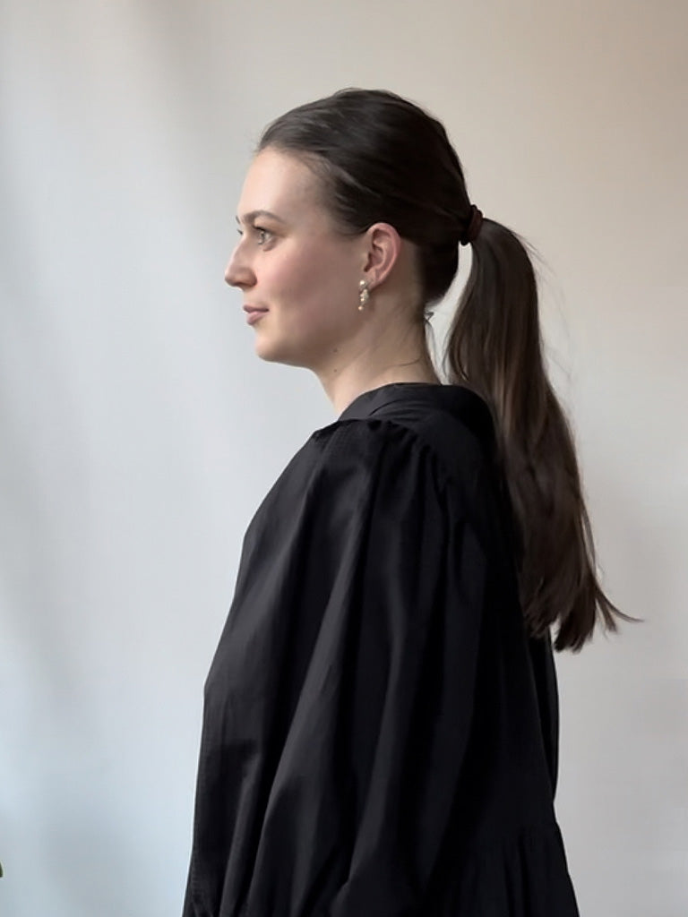 Side of Olivia Dress in Black