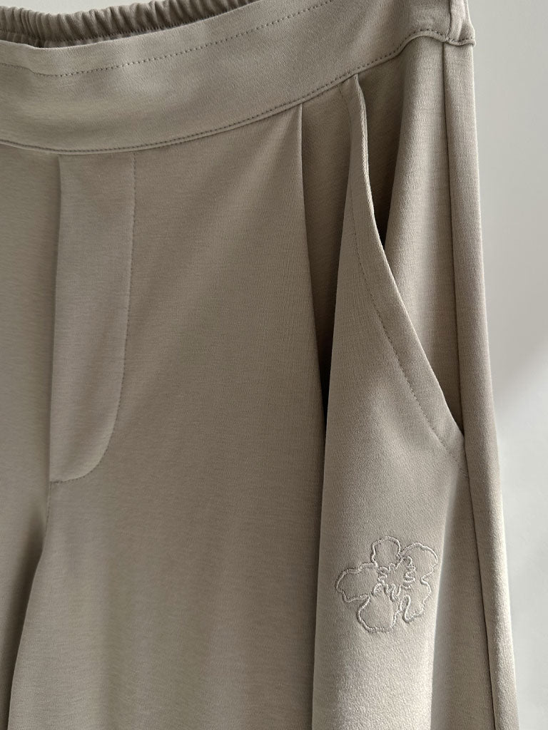 PALAZZO PANTS BEIGE