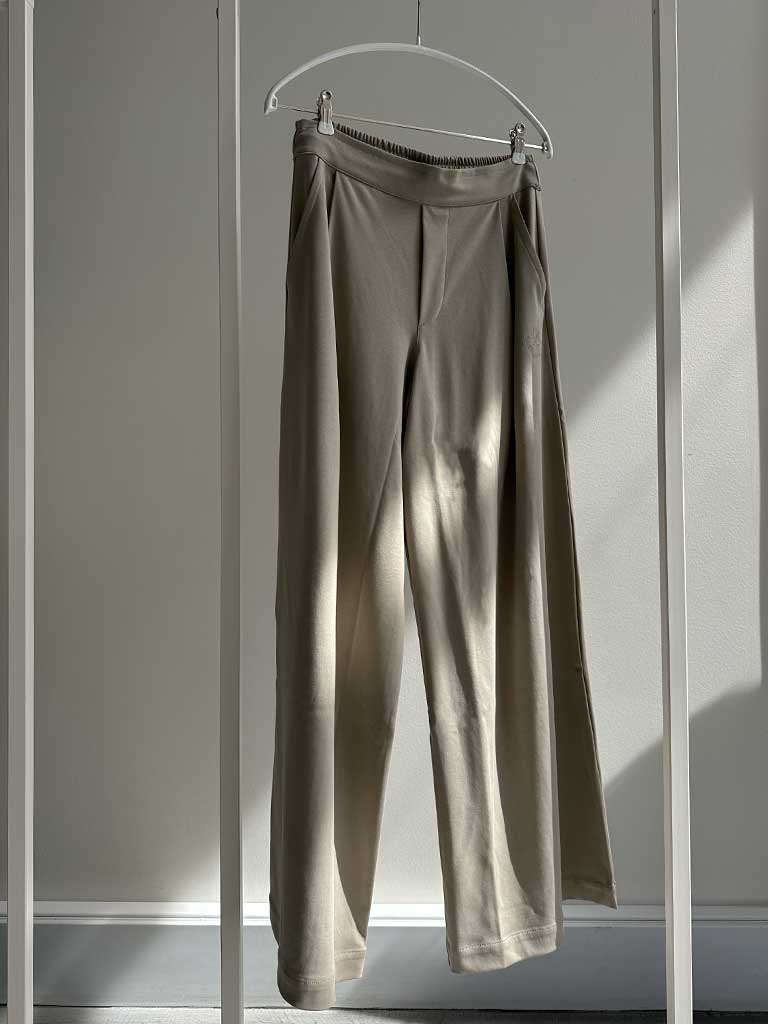 PALAZZO PANTS BEIGE
