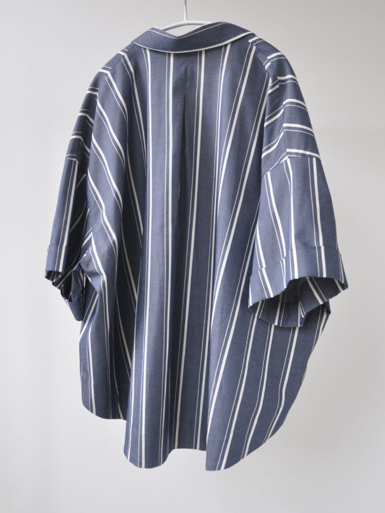 SIENA CALI BLUE STRIPES SHIRT