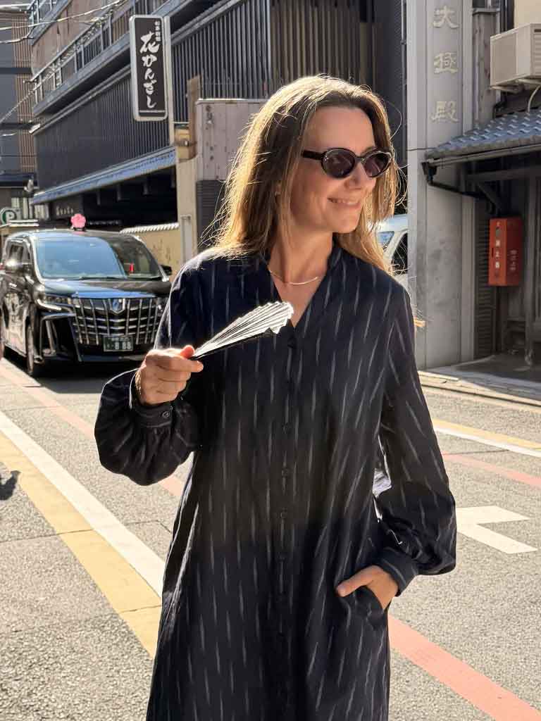 SOHO TAKI DRESS BLUE