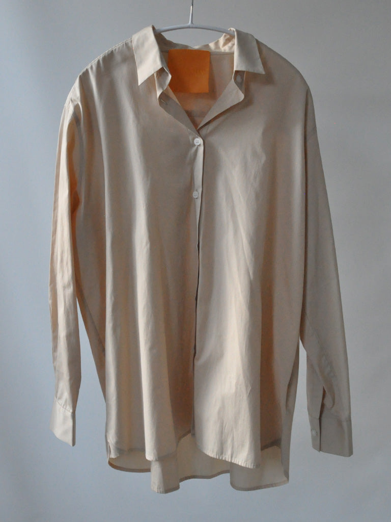 Front of Ana Shirt in Beige