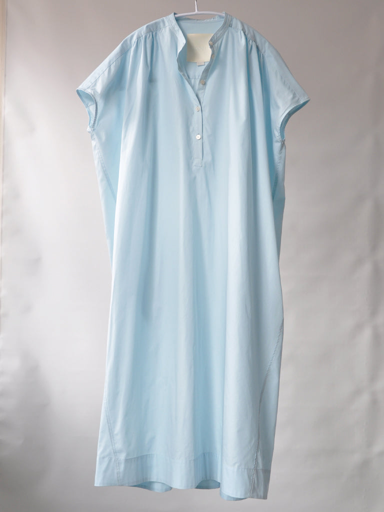 Front of Emilia dress in light blue