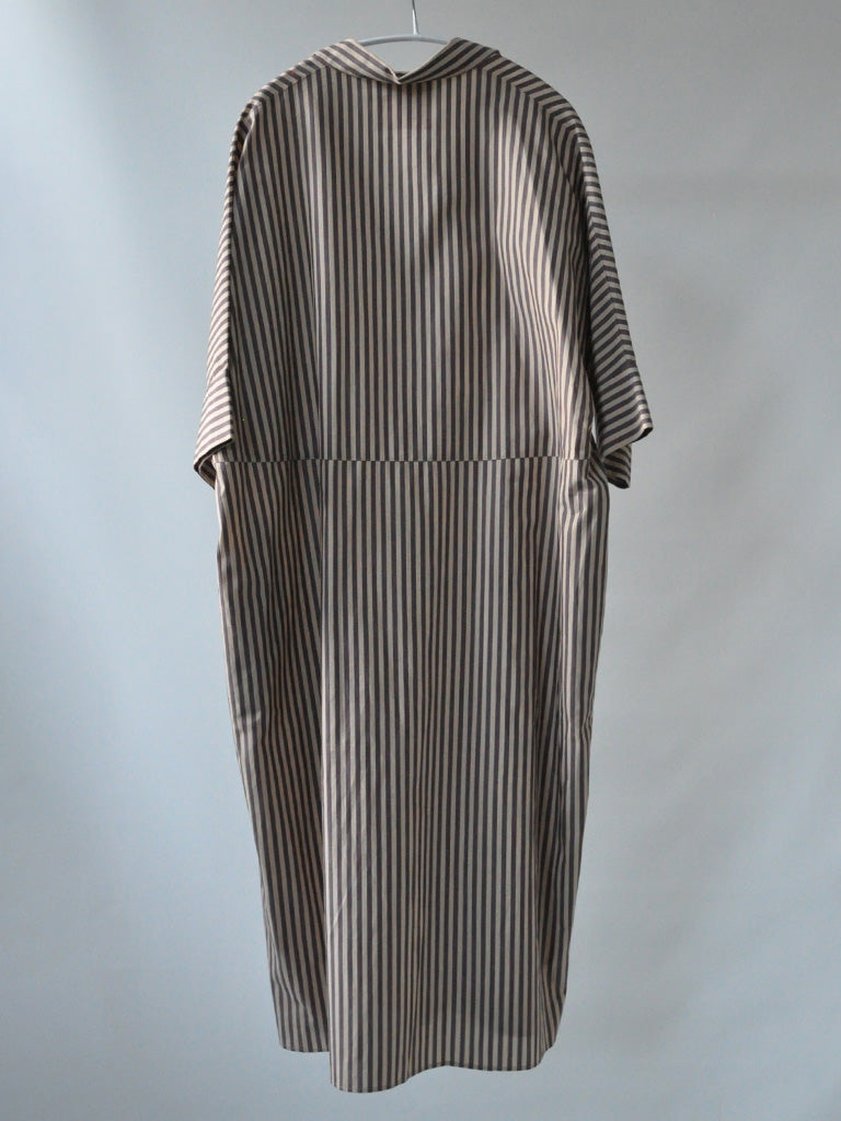 Back of Striped Shirt Dress